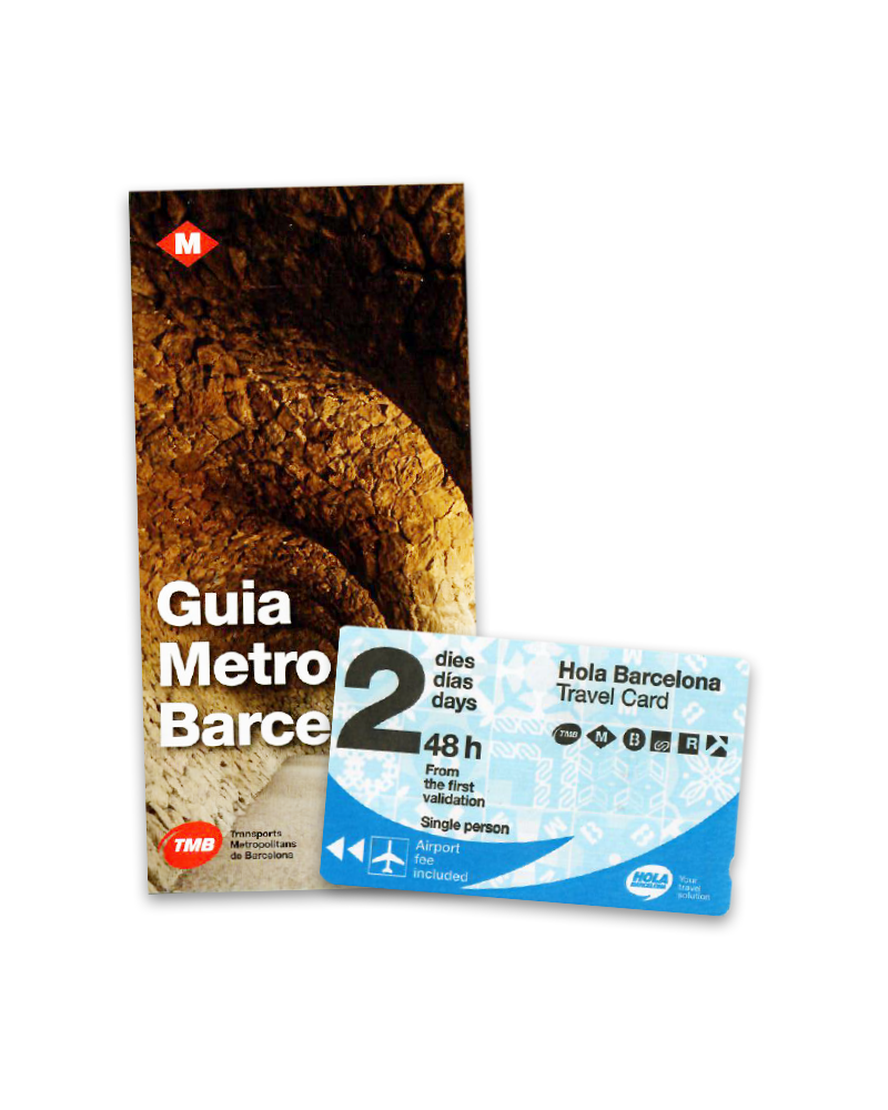 Barcelona 2 days travel ticket