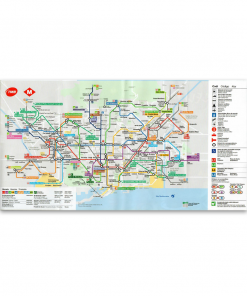 Barcelona Metro Map